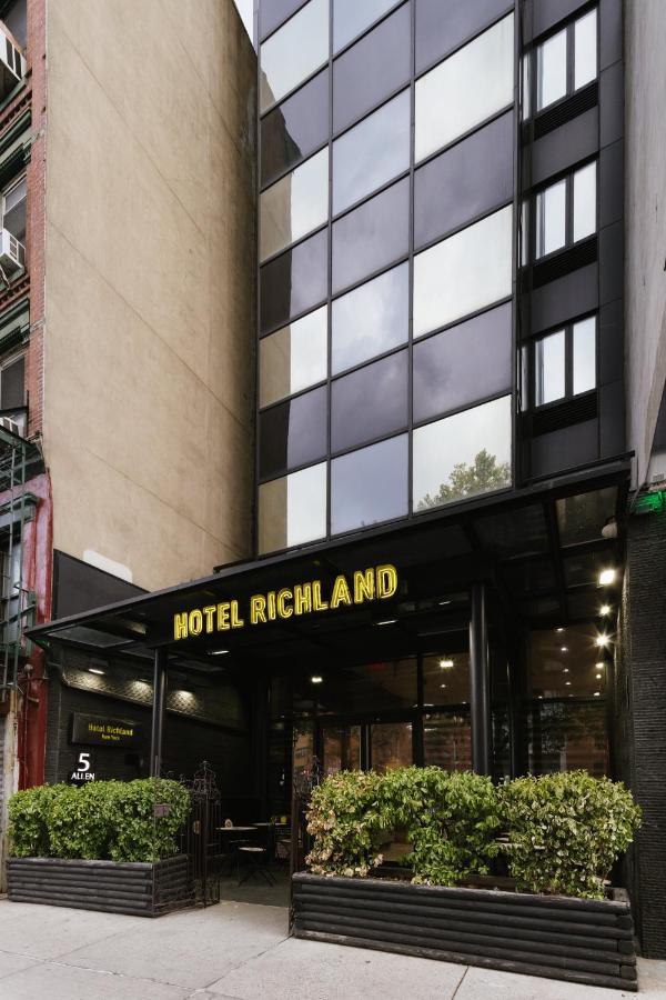 Hotel Richland Les Nowy Jork Zewnętrze zdjęcie